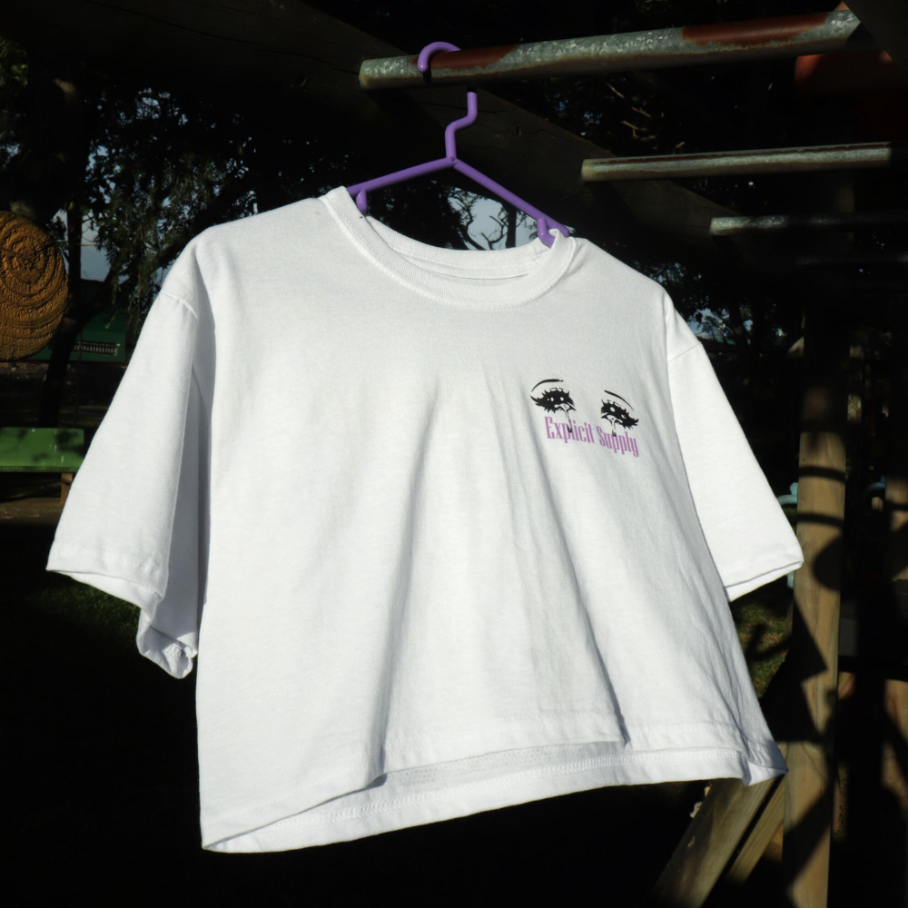 Handle with Care crop-top