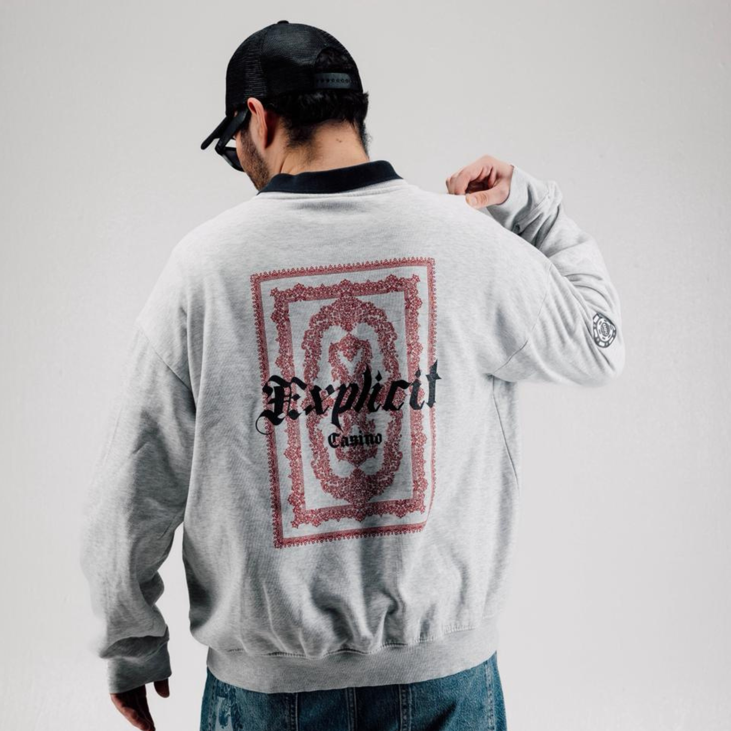 E Card crewneck